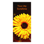 Sun Flower Rack Card rack cards