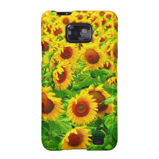 Sun Flower Samsung Galaxy Phone Case Samsung Galaxy S2 Cases