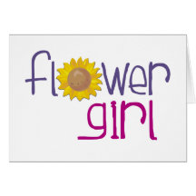 Sun Flowergirl T-shirts and Gifts Card