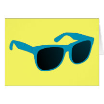 sun glasses cards