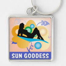 Sun Goddess Key Chains