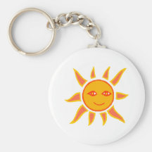 Sun Key Chain