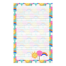 Sun Lolly Rainbow, stationery