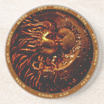 Sun,moon,kiss coaster