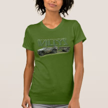 Sun Never Sets on Willys Women's Dark Shirt