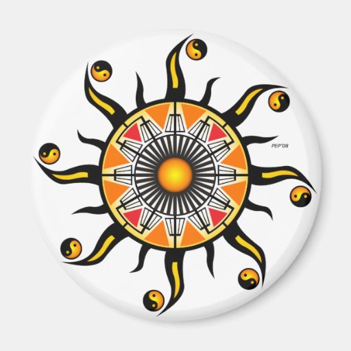 Sun of A Basket Magnets