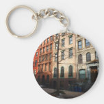 Sun on St. Mark's Place, East Village, NYC Keychain