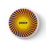 Sun Peace Button