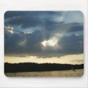 Sun Rays and Fish mousepads