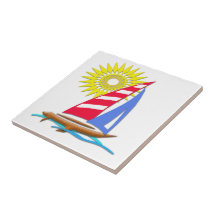 Sun & Sails Ceramic Tiles
