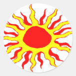 Sun Stickers