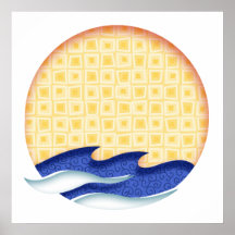 Sun & Surf Graphic Logo Print