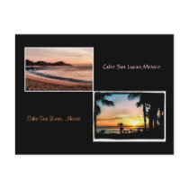 sun up sun down cabo is beautiful #2 postcard