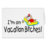 Sunbathing Santa cards
