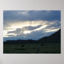 Sunbeams Ascending Print