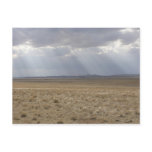 Sunbeams Over The Plain Post Card