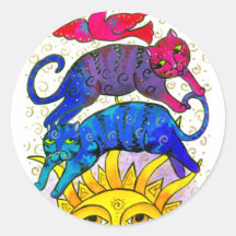 Sundance Round Sticker