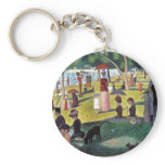 Sunday Afternoon La Grande Jatte - Georges Seuratt keychains