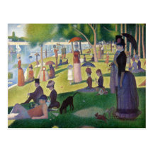 Sunday Afternoon on the Island of La Grande Jatte Postcard