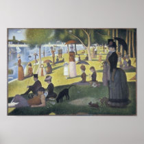 Sunday Afternoon on the Island of La Grande Jatte Poster