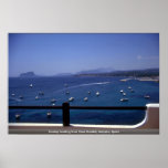 Sunday boating from Casa Sundial, Moraira, Spain Print