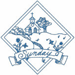 Sunday embroidered shirts