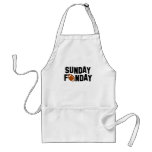 Sunday Funday with football aprons