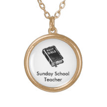 Sunday School Teacher Chain Necklace