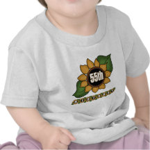 Sunflower 55th Birthday Gifts Tshirt
