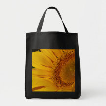 Sunflower and meaning tote bag