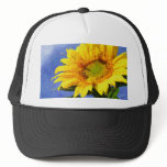 Sunflower Art Trucker Hat