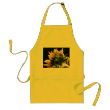 Sunflower backside apron