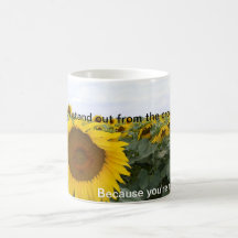 Sunflower - because you're special mug