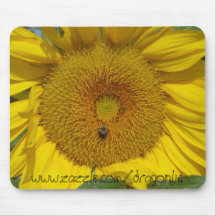 Sunflower & Bee Mouse Mat