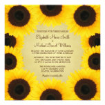 Sunflower Border Wedding Invite