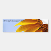 Sunflower Bumper Sticker