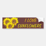SunFlower Bumper Stickers