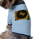 Sunflower Butterfly Doggie Tee Shirt