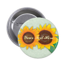 Sunflower Button