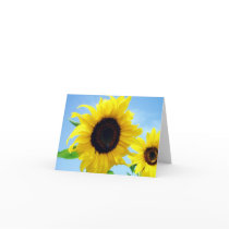Sunflower Card