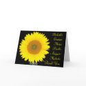 Sunflower Card