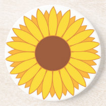 Sunflower coasters