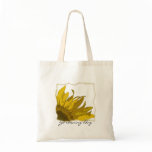 Sunflower Corner Gardening Tote Bag