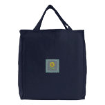 Sunflower embroidered bags
