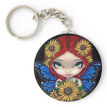 "Sunflower Fairy" Keychain
