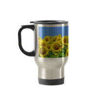 Sunflower Fields Coffee Mugs