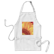 Sunflower Floral Painting - Multi Aprons