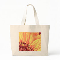 Sunflower Floral Painting - Multi Canvas Bags