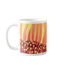 Sunflower Floral Painting - Multi Coffee Mugs
