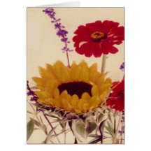 Sunflower Greetings Card